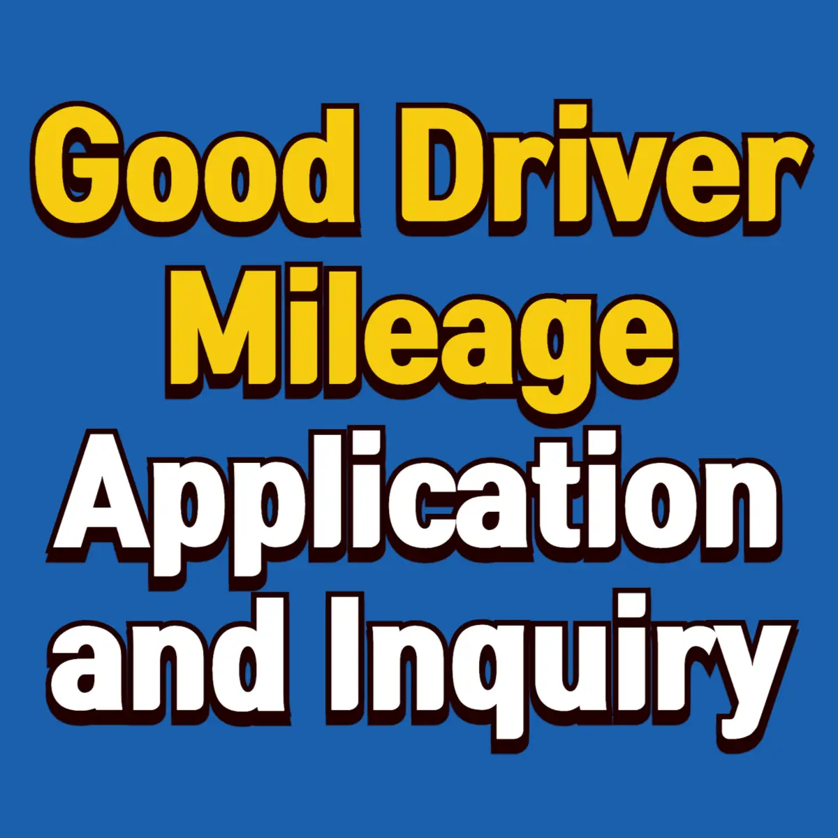 Good Driver Mileage Application and Inquiry 5 Best Notes 1en copy 001 1 1