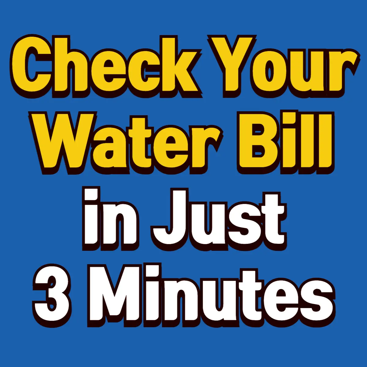How to Check Your Water Bill in Just 3 Minutes 2 Best Notes 1en copy 001 9