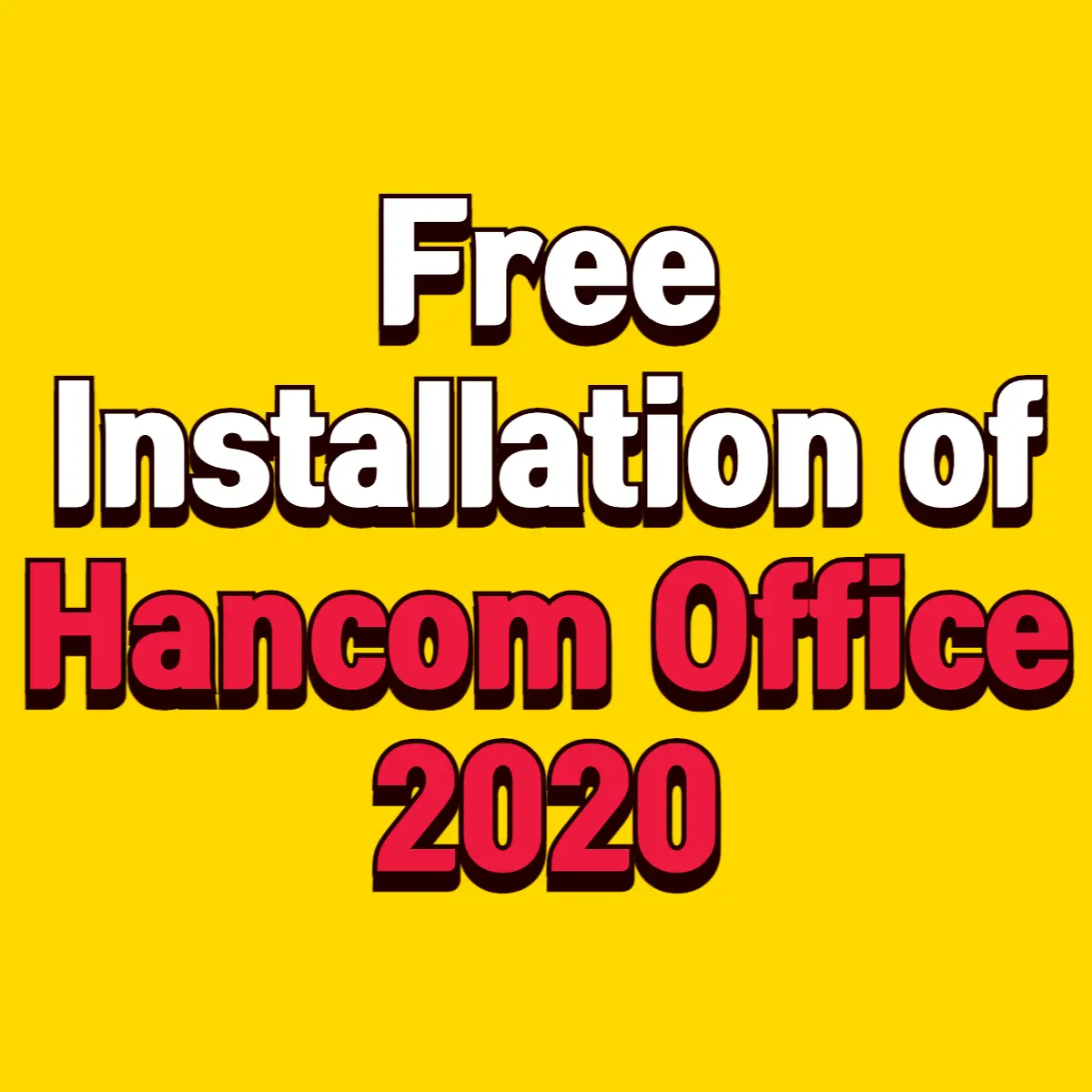 Free Installation and Download of Hancom Office 2020 4 Best Notes 2en copy 001 1