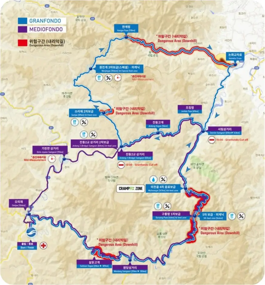 2025 설악그란폰도 접수일정, 코스 소개, 컷오프 시간, GPX 다운로드 및 전략 4 2025 설악그란폰도 접수일정 코스 소개 컷오프 시간 GPX 다운로드 및 전략 1