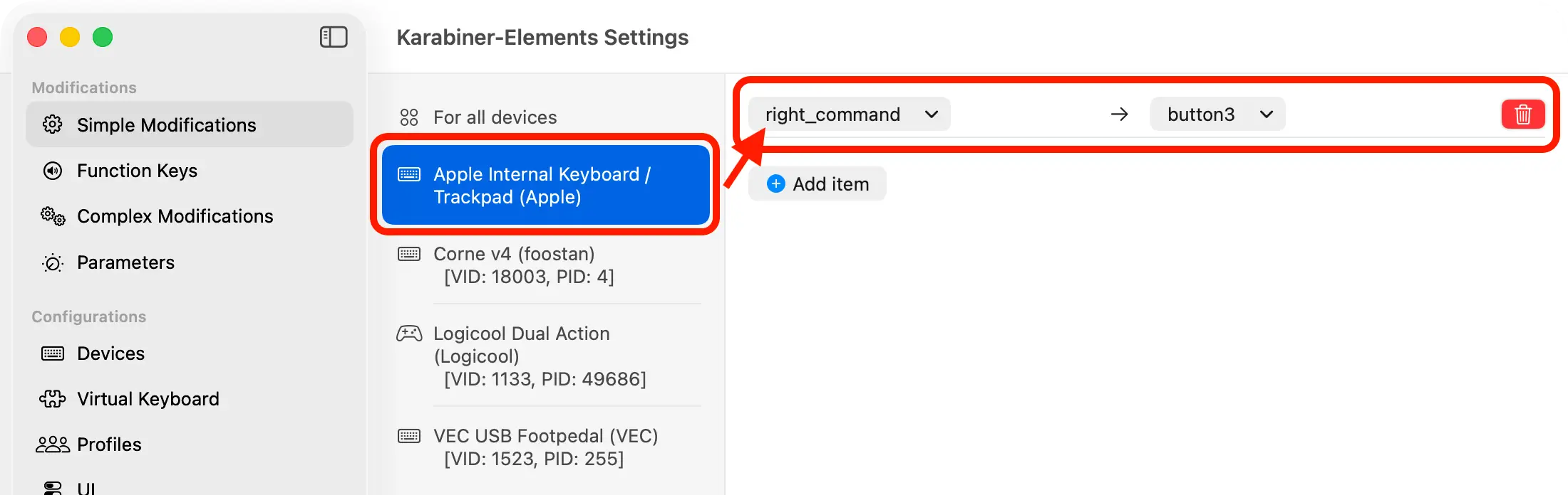 karabiner elements simple