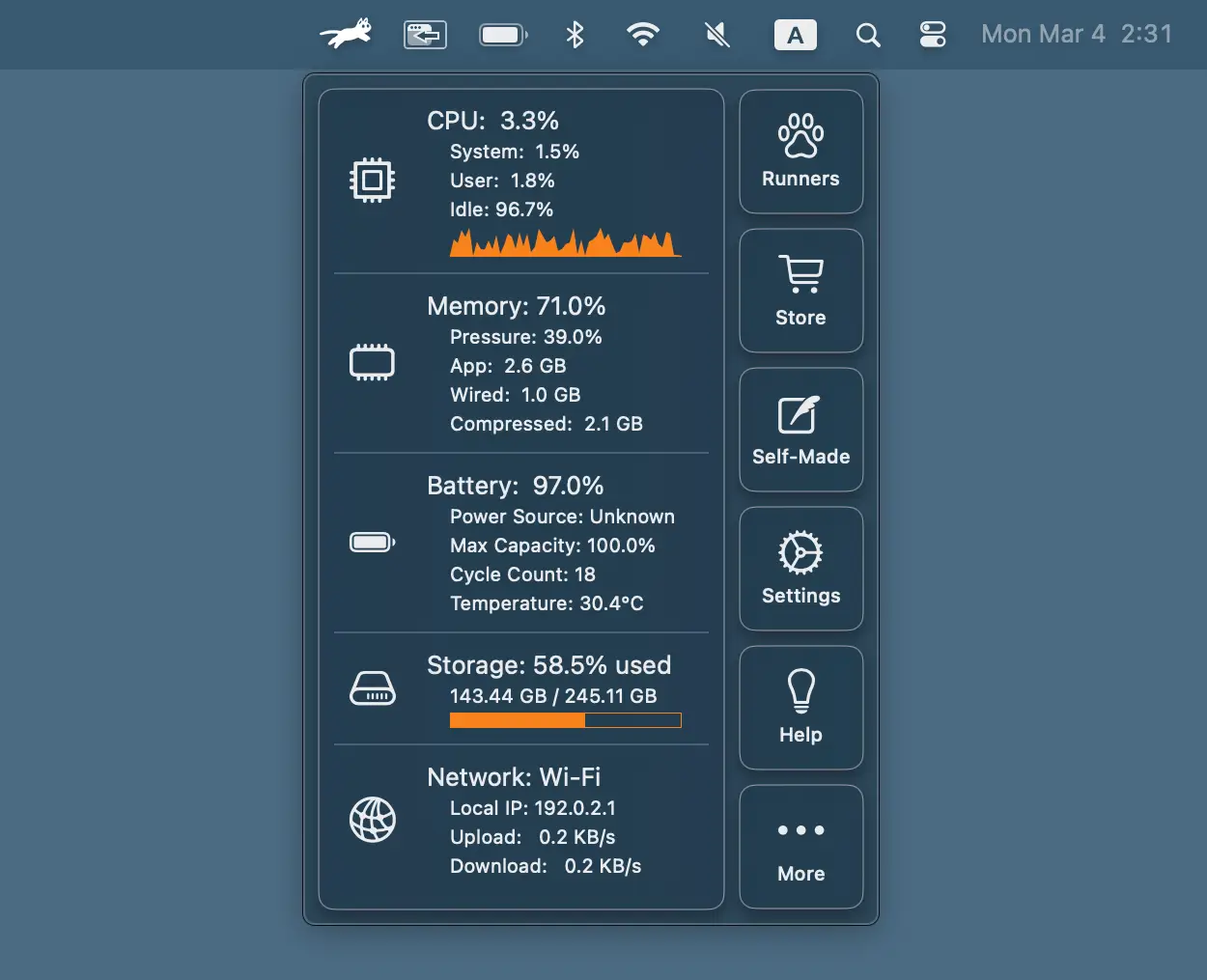 system info